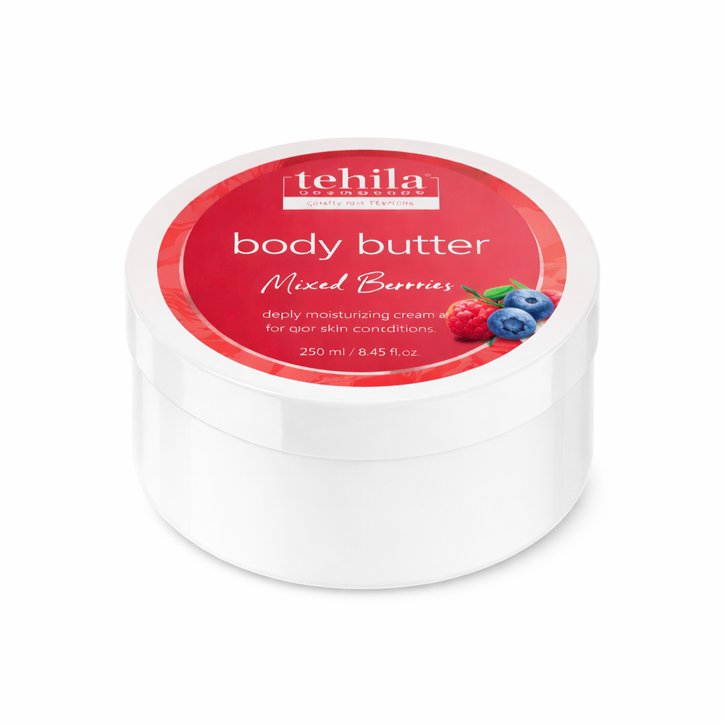 Tehila body butter for deep moisture and soft smooth skin