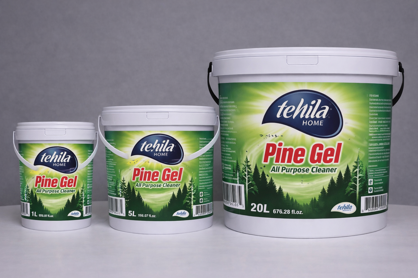 Tehila Home pine gel multi-purpose cleaner for floors and surfaces
