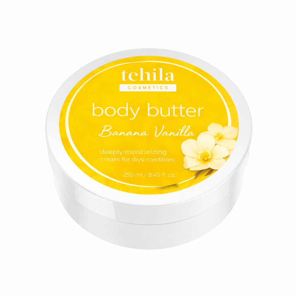 Tehila body butter for deep moisture and soft smooth skin
